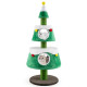 Cute Cat Tower Christmas Cat Tree for Indoor Cats with  2 Condos