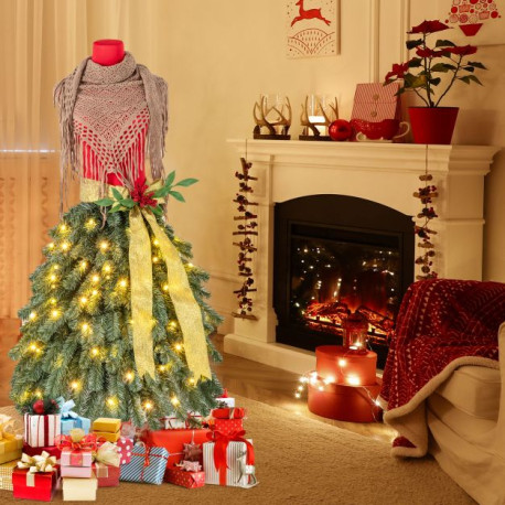 150 CM Artificial Mannequin Dress Form Chrismas Tree with 248 Branch Tips