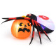 Inflatable Halloween Spider with Colorful Rotating Light