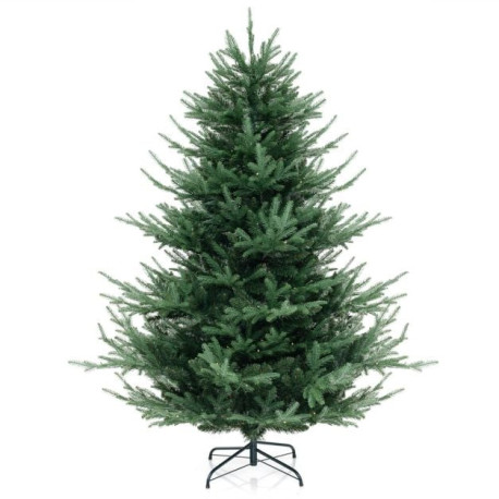 135 cm Artificial Christmas Tree Faux Hinged Xmas Tree with 442 Branch Tips