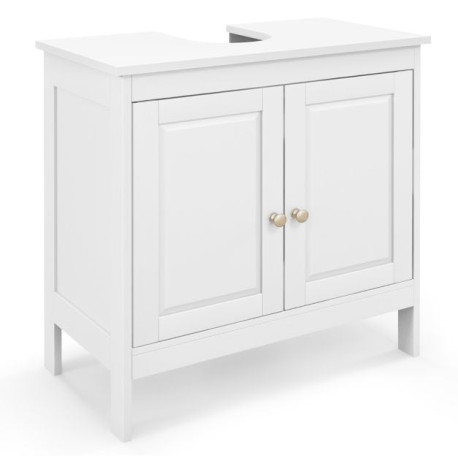 Under Freestanding Bathroom Vanity Sink Cabinet with 2 Doors