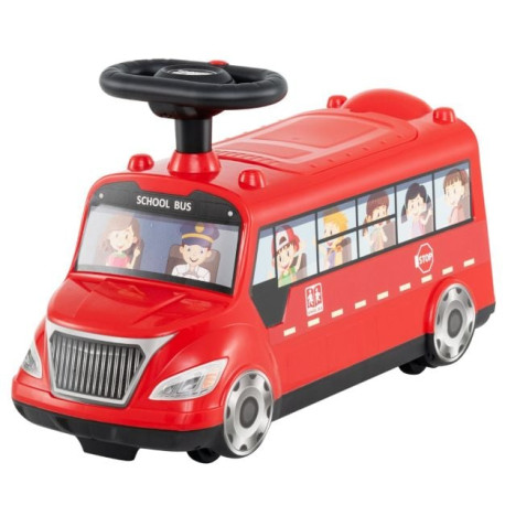 Kids Ride on Push Car with Music Button and Storage Compartment