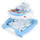 6 in 1 Adjustable Baby Walker Folding Baby Activity Center with Music Lights