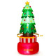 240 cm Christmas Inflatables LED Lighted Xmas Inflatable Rotating Tree