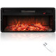 86 cm 5000 BTU Recessed Electric Fireplace Insert with Remote Control