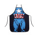 Adjustable Shoulder Strap Funny Cooking Kitchen Apron - Captain America