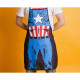 Adjustable Shoulder Strap Funny Cooking Kitchen Apron - Captain America