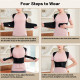 Posture Correction Strap 3D Clipping Hunchback Corrector for Women - 3XL