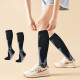 One Pair Compression Socks Sports Calf Shin Leg Socks for Running Unisex - Black XXL