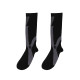 One Pair Compression Socks Sports Calf Shin Leg Socks for Running Unisex - Black XXL