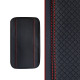 Car Armrest Cushion Cover Center Console Box Pad Car Armrest Protector - Black+Red