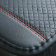 Car Armrest Cushion Cover Center Console Box Pad Car Armrest Protector - Black+Red