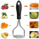 Professional Heat Resistant Potato Masher Vegetables Fruits Crusher