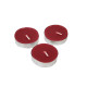 Beautifully Scented Apple and Cinnamon 12 Tealight Candles 3.5 Hour Burn Time