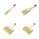 2 inch DIY Paint Brush for Messy Jobs including Chip Painting, Silicon, Gesso, Staining, Varnishes, Glues