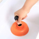 Sink Plunger Unblock Drains Suction Plunger Short Handle 12cm - Random Colour