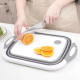 3 In 1 Collapsible Chopping Board Wash Basin And Serving Bowl for Camping Kitchen