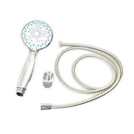 3 Mode Shower Head with Pipe 1.8m ABS Bathroom Handset