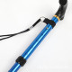 Easy Folding Lightweight Walking Stick Adjustable Aluminium Cane - Blue