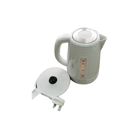 White Jug Kettle Removable Filter Auto Switch Button 1.7 L Kettle