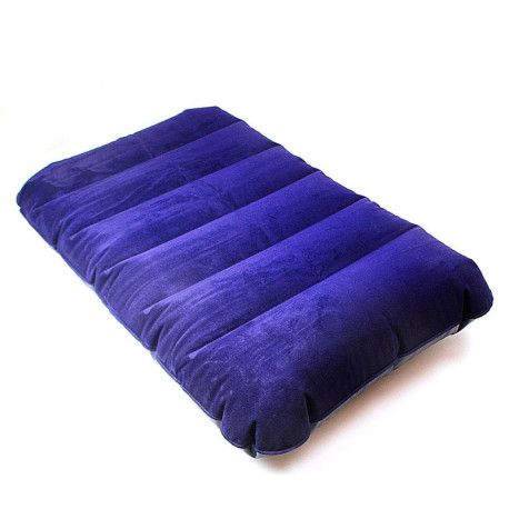 Inflatable Cushion Camping Pillow Portable Nap Pillow Flocking Pillow Chair Back Cushion