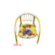 Comfortable Childrens Mix Colours Metal Baby Chair Vintage Metal Cushion Base Armchair