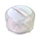 Dessert Pastry Cake Carrier with Clear Cover and Handle Clear Plastic Cake Containers 30cm