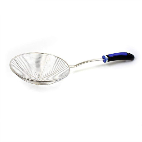 Stainless Steel Wire Skimmer Spoon 44cm Handle Mesh Filter for Frying Food Pasta Spaghetti Noodle