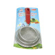 3 Pack Kitchen Sieve Stainless Steel Strainer Set 8cm 10cm 12cm