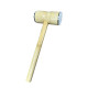 Wooden Meat Tenderizer Mallet Teeth Steak Pointed Round Hammer