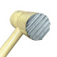 Wooden Meat Tenderizer Mallet Teeth Steak Pointed Round Hammer