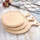 Wooden Pizza Plate Serving Chopping Board for Baking Pizza Bread Cutting Fruit Vegetables Cheese