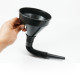 Black Detachable Large Flexible Neck Oil Funnel for Car Van Petrol Diesel Use