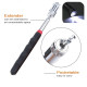 8LB Telescopic Magnetic LED Flashlight Extendable Pick-Up Light Torch