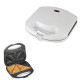 Sandwich Toaster Toastie Maker Kitchen Sandwich Grill - White