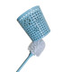 44 cm Plastic Bathroom Toilet Brush with Stand - Random Colour