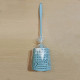 44 cm Plastic Bathroom Toilet Brush with Stand - Random Colour