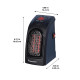 400W Plug In Heater with Digital Display 12.4 x 16.05 x 8.55 cm - Black