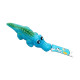 Pet Dog Toy Squeaky Crocodile Alligator 20 cm