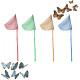 1 Pcs Childrens Kids Net Telescopic Sea Fishing Bug Butterfly Catcher Mesh 4 Colours 90cm - Random Colour