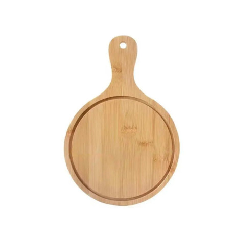 Wooden Pizza Plate Serving Chopping Board Medium 24.5 x 35.5 x 1 cm