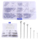 150 pcs Stainess Steel Split Cotter Pins Assortment Kit