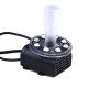 7W Solar Powered Fountain Coloured LED Water Pump with 11 Nozzles for Garden, Fountain, Birth Bath