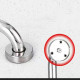 Stainless Steel Shower Safety Handle for Bathtub,Toilet, Bathroom with Anti-Slip Grip - 50cm in length