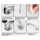 Stainless Steel Shower Safety Handle for Bathtub,Toilet, Bathroom with Anti-Slip Grip - 50cm in length