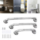 Stainless Steel Shower Safety Handle for Bathtub,Toilet, Bathroom with Anti-Slip Grip - 50cm in length