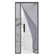 Side Opening Magnetic Screen, Removable Insect Fly Mesh for Door - Grey, 100x220cm