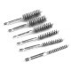 6Pcs Stainless Steel Electric Drilling Brushes Wire Pipe Brush Hexagonal Rod