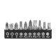 Right Angle Magnetic Screwdriver Mini Ratchet Wrench Drive High Torque Offset with Screwdriver Bits Set