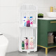 3 Tier Corner Bath Shelf Unit Organiser Stand Showers Caddy Storage Rack - Stripes Pattern